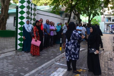 ވޯޓުލާން ފެށުން ލަސްވި ތަންތަނަށް އިތުރު ވަގުތު ލިބޭނެ: އިލެކްޝަންސް