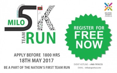 "މައިލޯ 5K ޓީމް ރަން" މިއަދު ހަވީރު
