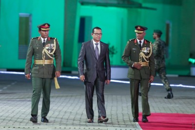 ގައުމުތަކުގެ ސަލާމަތާ ބެހޭ ބައްދަލުވުމަކަށް ޑިފެންސް މިނިސްޓަރު އެމެރިކާއަށް
