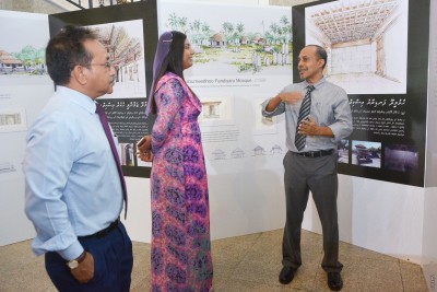 ހިރިގަލުގެ މިސްކިތްތައް ދައްކުވައިދޭ މައުރަޒެއް ހުޅުވައިފި