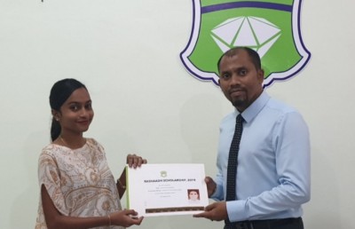 އެވިޑް ކޮލެޖުގެ ސްކޮލާޝިޕް 22 ދަރިވަރަކަށް ދީފި