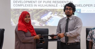 ހުޅުމާލޭގައި ރެޒިޑެންޝަލް އެޕާޓްމެންޓް އެޅުމަށް ކުންފުންޏަކާ ހަވާލުކޮށްފި