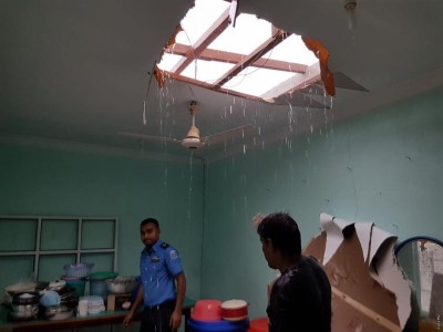ފ. ނިލަންދޫ އަށް ނަގޫރޯޅިއެއް އަރައި ބޮޑެތި ގެއްލުންތަކެއް ވެއްޖެ
