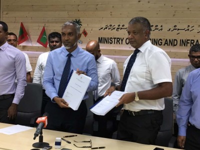 މަހިބަދޫ ބަނދަރުގެ މަސައްކަތް ލަންކާ ކުންފުންޏަކާ ހަވާލުކޮށްފި