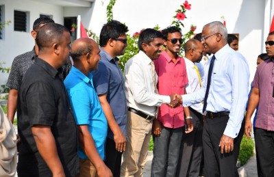 "މަސްދޯނި އެކައުންޓު" އިފްތިތާހު ކުރެއްވުމަށް ރައީސް ގއ. އަތޮޅަށް ވަޑައިގެެެންފި
