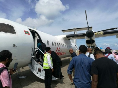 ދ. އެއާޕޯޓަށް މޯލްޑިވިއަނުން ދަތުރުތައް ފަށައިފި