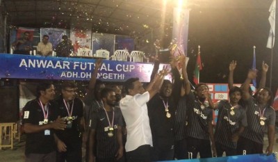 އަންވާރު ފުޓްސަލް ކަޕްގެ ޗެމްޕިއަންކަން އާކް އެކްސް ހޯދައިފި