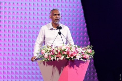 ދޮގެއް ހެދެން އޮއްވައި އެމްޑީޕީން ތެދެއް ނުހަދާނެ: މުއިއްޒު