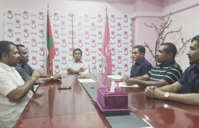 ޕީޕީއެމްގެ ލީޑާޝިޕާ ރައީސް ޔާމީން ބައްދަލު ކުރައްވައިފި