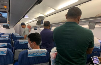 ބެންކޮކް ބޯޓުގައި މައްސަލަ ޖެހި ދިވެހިން ލަންކާ އެއާޕޯޓުގައި ތާށިވެފައި!