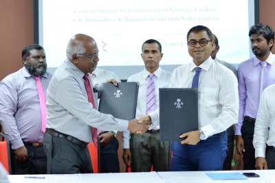 45 ރަށެއްގައި ބޯފެނުގެ ނިޒާމް ގާއިމްކުރަން 13.6 މިލިއަން ރުފިޔާ އަށް ކުންފުންޏަކާ ހަވާލުކޮށްފި