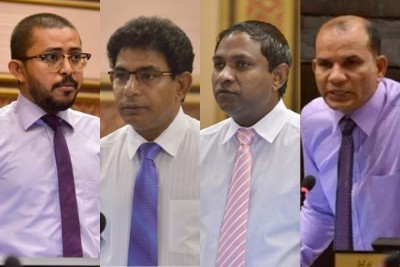 ހަތަރު މެމްބަރަކު ޕީޕީއެމް އިން ވަކިކުރިކަން މަޖިލީހަށް އަންގައިފި