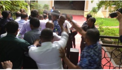 ސަފު ފަޅާލައި މެމްބަރުން މަޖިލީހަށް ވަން މައްސަލަ ތަހުގީގު ކުރަނީ