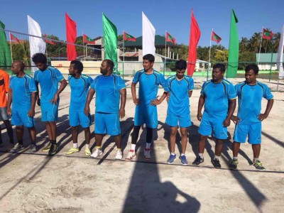 ހަތަރު ޓީމަކާއެކު ސަން ސިޔާމް ބަނޑިދޫ އިންޓަ އޮފީސް ވޮލީބޯޅަ މުބާރާތް ފަށައިފި