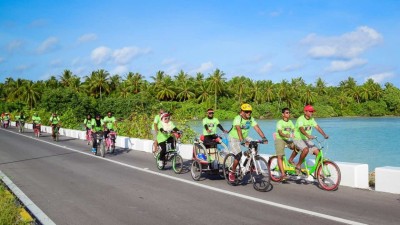 މިނިވަން ދުވަސް ފާހަގަކުރުމަށް 60 ބައިސްކަލް ދުއްވުންތެރިން ލ. އަތޮޅަށް