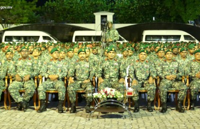 ރާއްޖޭގެ މިނިވަންކަން ދިފާއުކުރަން ފުރާނަ ދޭންޖެހުނަސް ސިފައިން ފަހަތަކަށް ނުޖެހޭނެ: ޝަމާލް