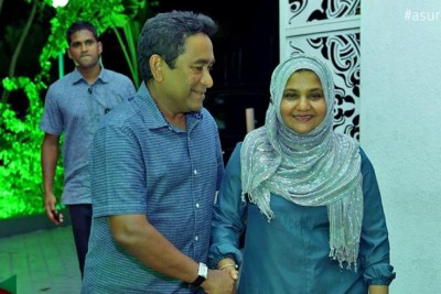 މެޑަމް ފާތުން ހައްޖަށް ފުރާވަޑައިގެންފި