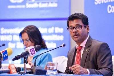 ރައްޔިތުންގެ ސިއްހީ ކަންކަމަށް ބޮލަކަށް އަހަރަކު 810 ޑޮލަރު ޚަރަދުކުރޭ: ނާޒިމް