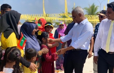 މިއަހަރު ނިމޭ އިރު މަހުގެ ހަމަ އަގު ލިބެން ފަށާނެ: ރައީސް
