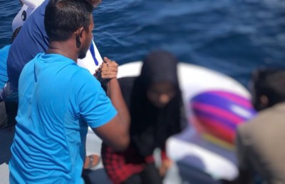 ސީ ބެޑެއްގައި އޮޔާ ދިޔަ ދިވެއްސަކު ފުލުހުން ސަލާމަތްކޮށްފި