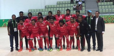 އޭޝިއަން އިންޑޯ ގޭމްސްގައި ރާއްޖޭގެ ގައުމީ ފުޓްސަލް ޓީމް ކުޅުނު ފުރަތަމަ މެޗުން ބަލިވެއްޖެ