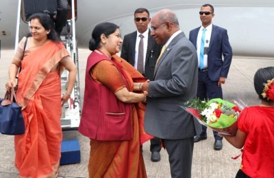 އިންޑިއާގެ އެކްސްޓާނަލް އެފެއާޒް މިނިސްޓަރު ރާއްޖެ ވަޑައިގެންފި