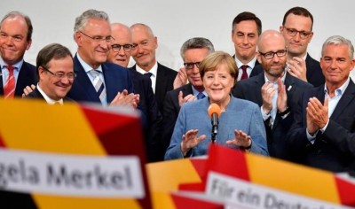 ޖަރުމަނު އިންތިހާބު އެންގެލާ މާކަލް ހަތަރު ވަނަ ފަހަރަށް ކާމިޔާބުކުރައްވައިފި