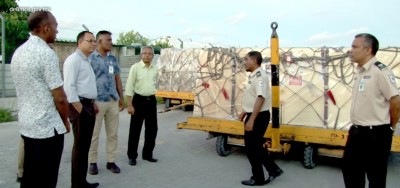 އެއާޕޯޓަށް ވަޑައިގެން ސެކިއުރިޓީގެ ކަންކަން ދިފާއީ ވަޒީރު ބައްލަވާލައިފި