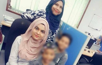 އޭޑީކޭގައި ދަރިންނާ އެކު!