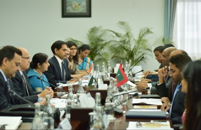 އިންޑިއާއިން ވައުދުވި ކަންތައްތައް ކުރިއަށްދަނީ ރަނގަޅަށް: ޝާހިދު