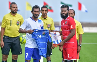 އޭދަފުށީގައި އެޅި މަތީ ފެންވަރުގެ ޓާފް ދަނޑު ހުޅުވައިފި