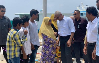 ޕެންޝަން ފައިސާއިން ދެމަފިރިންނަށް ހައްޖަށް ދެވޭ ގޮތް ހަދަން ވިސްނަން: ރައީސް