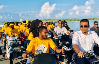 ނައިބު ރައީސް ފައިސަލް އެމްޑީޕީގެ ކެމްޕެއިނަށް ލ. އަތޮޅުގައި