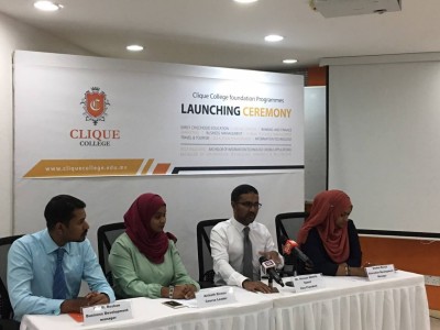 މަތީ ތައުލީމީ އާ 13 ޕްރޮގްރާމެއް ކްލިކް ކޮލެޖުން އިފްތިތާހުކޮށްފި
