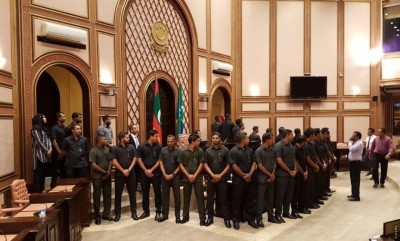 މަޖިލީހުގެ ރައީސް އިންނަވަން އުސްކޮށް ސްޓޭޖެއް ހަދާކަމުގެ ވާހަކަތަކެއް!