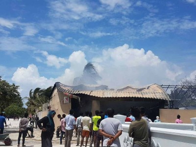 މާބައިދޫ ތެޔޮ ގުދަނުގައި ރޯވި އަލިފާންގަނޑު ކޮންޓްރޯލްކޮށްފި