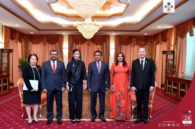 ތައިލެންޑްގެ ޓޫރިޒަމް މިނިސްޓަރު ރައީސް އަރިހަށް ޒިޔާރަތް ކުރައްވައިފި