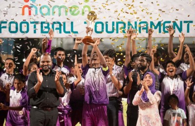 15 އަހަރުން ދަށުގެ ސްކޫލް ފުޓްބޯޅަ ޗެމްޕިއަންކަން ހިރިޔާ ހޯދައިފި