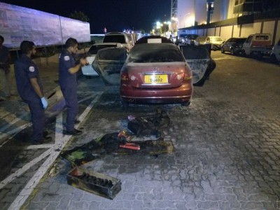 އުސްފަސްގަނޑު ސަރަހައްދުން ދުއްވާފައިދިޔަ ޓެކްސީއެއްގައި ރޯވެއްޖެ