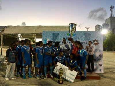 ހިތާދޫ ބަލިކޮށް، އައިލެންޑް ކަޕްގެ ޗެމްޕިއަންކަން މާލޭ ސިޓީން ހޯދައިފި
