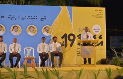 "ބޮޑު ކަމަކަށް" މި ސަރުކާރުން ނުކުރަނީ ވައްކަން: ރައީސް