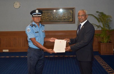 ޕޮލިސް ކޮމިޝަނަރުގެ މަގާމަށް ހަމީދު އައްޔަން ކުރައްވައިފި