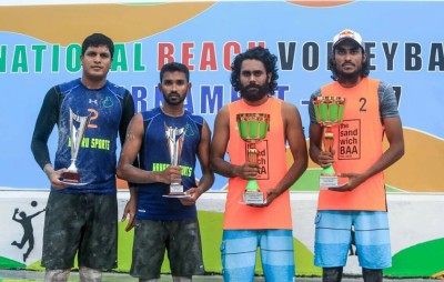 ކުޑަކާއްޓޭ އާއި އައްކަޅޭ ވިދިވިދިގެން ނުވަ ވަނަ ފަހަރަށް ބީޗް ވޮލީ މުބާރާތް ކާމިޔާބުކޮށްފި