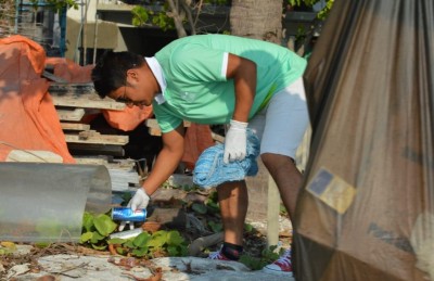 ޓްރީ ޓޮޕް ހޮސްޕިޓަލްގެ މުވައްޒަފުން ހުޅުމާލޭގެ ބީޗު ސަރަހައްދު ސާފުކޮށްފި