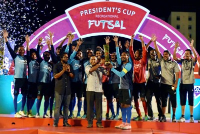 ޕްރެޒިޑެންޓްސް ކަޕް ފިރިހެން ޑިވިޝަންގެ ޗެމްޕިއަންކަން އެސްޓީއޯއަށް
