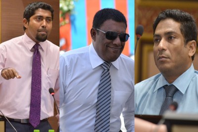 މުސްތަފާ އާއި ސައުދުﷲ އަދި ޝާހު ޕީޕީއެމުން ވަކިކޮށް މަޖިލީހަށް އަންގައިފި
