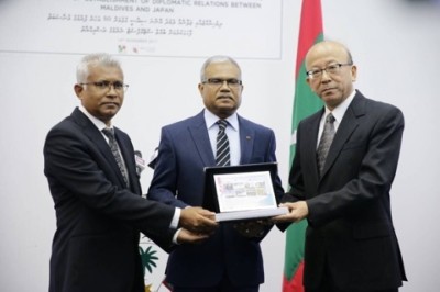 ރާއްޖެ އާއި ޖަޕާނުގެ 50 އަހަރުގެ ގުޅުމަށް ސްޓޭމްޕްސެޓެއް ނެރެފި