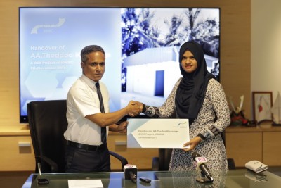 ފެން ކުންފުނިން ތޮއްޑުއަށް ހިނަވާގެއެއް ހަދިޔާކޮށްފި