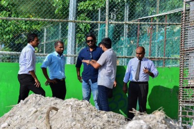 އެއް މަސްތެރޭ މާފަންނު ސްޓޭޑިއަމްގައި ތިން މިނީ ޕިޗް އަޅައި ނިންމަނީ!