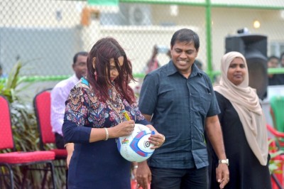 ކ. މާފުށީގައި ފުޓްސަލް ދަނޑެއް ހުޅުވައިފި